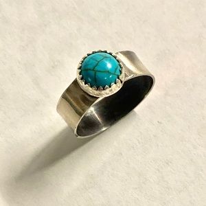Sterling Silver Turquoise Ring